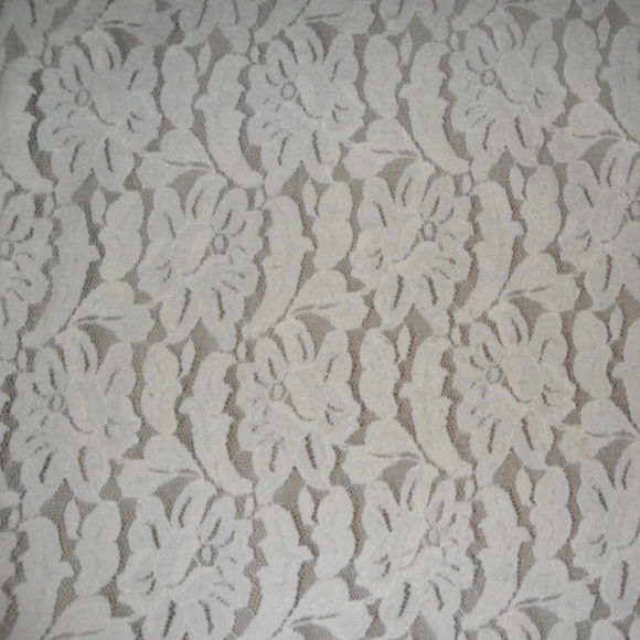 Jessica Holbrook Shirt Lace Over Top blouse Sz XS - Picture 4 of 4